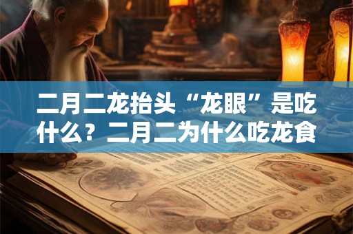 二月二龙抬头“龙眼”是吃什么？二月二为什么吃龙食？