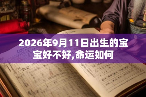 2026年9月11日出生的宝宝好不好,命运如何