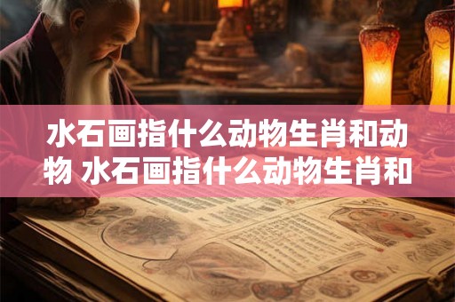水石画指什么动物生肖和动物 水石画指什么动物生肖和动物图片