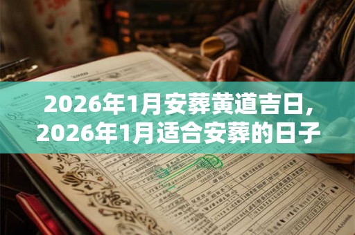 2026年1月安葬黄道吉日,2026年1月适合安葬的日子 2026年1月安葬黄道吉日,2026年1月适合安葬的日子