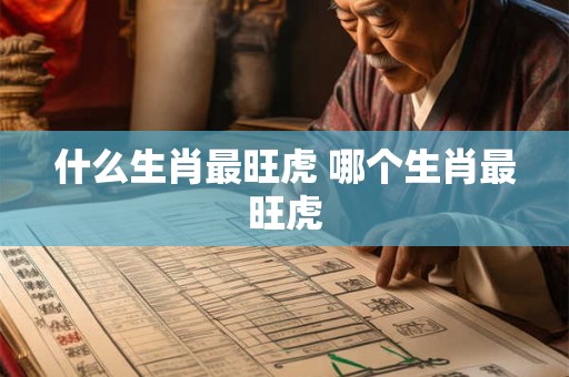 什么生肖最旺虎 哪个生肖最旺虎