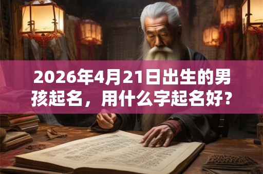 2026年4月21日出生的男孩起名，用什么字起名好？