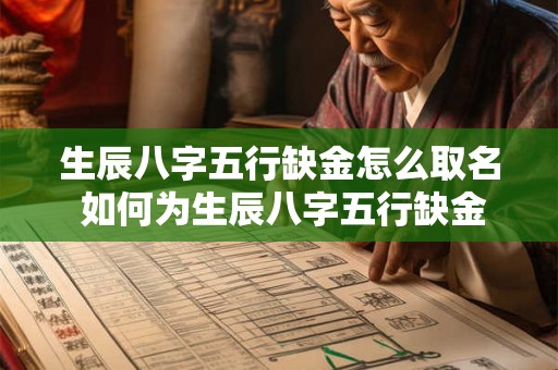 生辰八字五行缺金怎么取名 如何为生辰八字五行缺金的宝宝取名