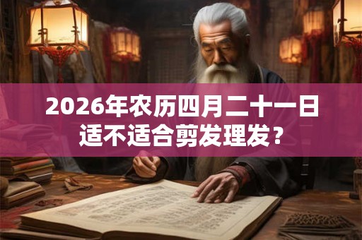 2026年农历四月二十一日适不适合剪发理发？