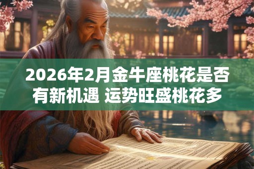 2026年2月金牛座桃花是否有新机遇 运势旺盛桃花多