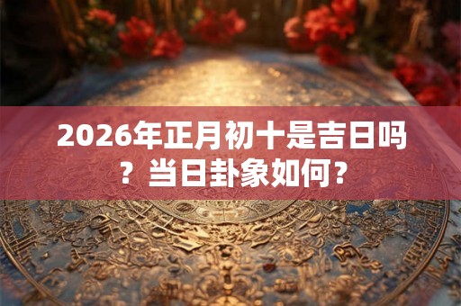 2026年正月初十是吉日吗？当日卦象如何？