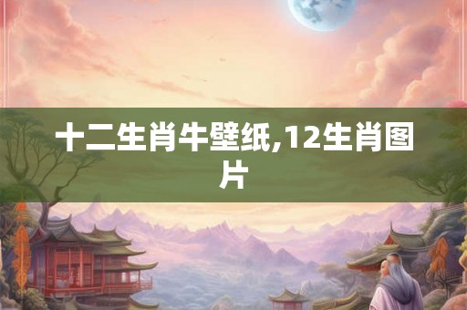 十二生肖牛壁纸,12生肖图片