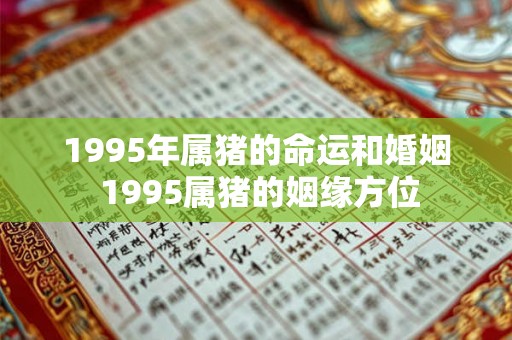 1995年属猪的命运和婚姻 1995属猪的姻缘方位