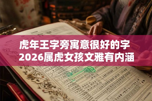 虎年王字旁寓意很好的字 2026属虎女孩文雅有内涵的名字 虎年王字旁寓意很好的字 2026属虎女孩文雅有内涵的名字
