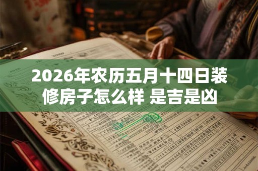 2026年农历五月十四日装修房子怎么样 是吉是凶