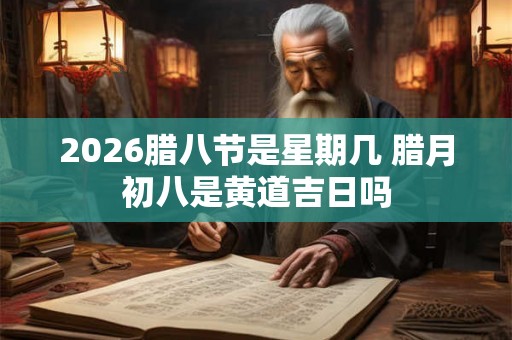 2026腊八节是星期几 腊月初八是黄道吉日吗