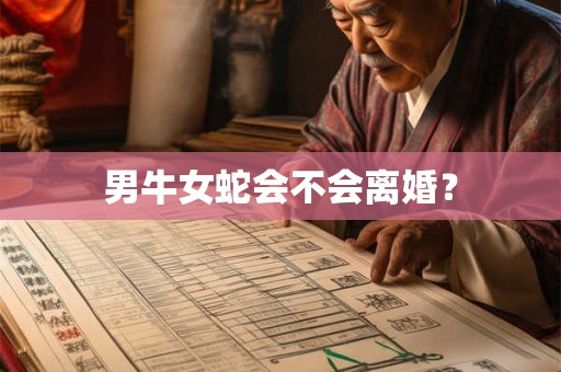 男牛女蛇会不会离婚？