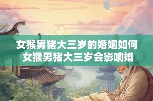 女猴男猪大三岁的婚姻如何 女猴男猪大三岁会影响婚姻吗 女猴男猪大三岁的婚姻如何 女猴男猪大三岁会影响婚姻吗