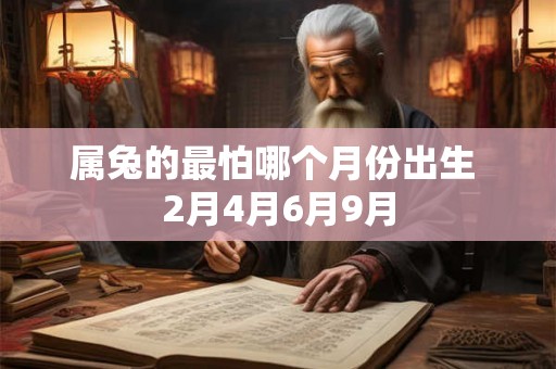 属兔的最怕哪个月份出生 2月4月6月9月
