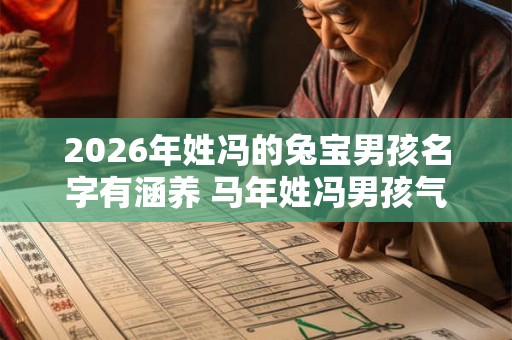 2026年姓冯的兔宝男孩名字有涵养 马年姓冯男孩气质高雅顺口
