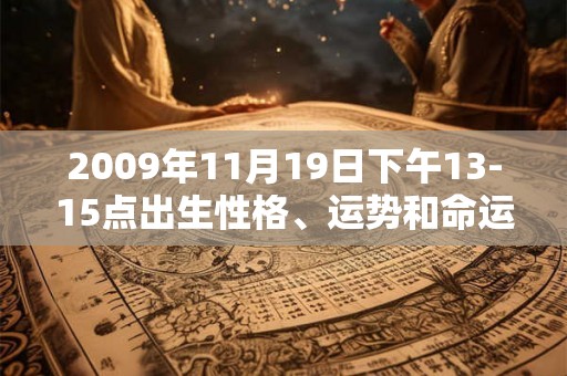 2009年11月19日下午13-15点出生性格、运势和命运 2009年11月19日下午13-15点出生性格、运势和命运