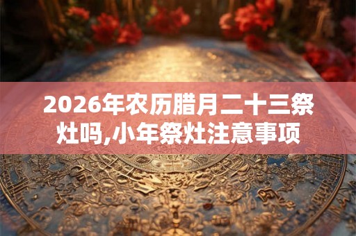 2026年农历腊月二十三祭灶吗,小年祭灶注意事项