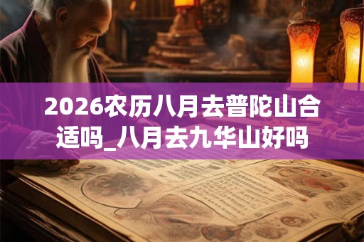 2026农历八月去普陀山合适吗_八月去九华山好吗