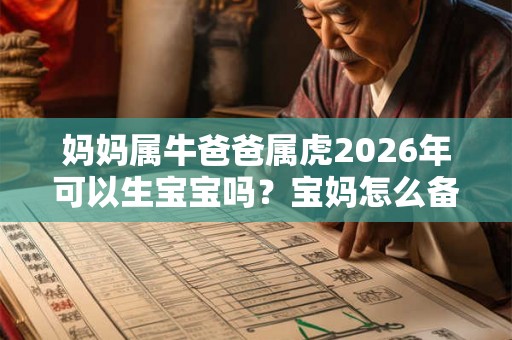 妈妈属牛爸爸属虎2026年可以生宝宝吗？宝妈怎么备孕？