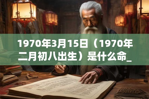 1970年3月15日(1970年二月初八出生)是什么命_命运如何 1970年3月15日(1970年二月初八出生)是什么命_命运如何