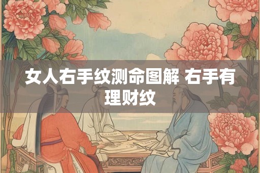 女人右手纹测命图解 右手有理财纹 女人右手纹测命图解 右手有理财纹