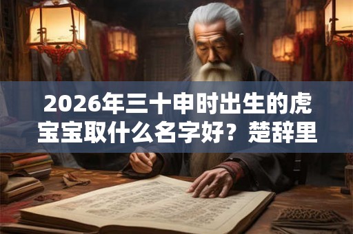 2026年三十申时出生的虎宝宝取什么名字好？楚辞里的名字
