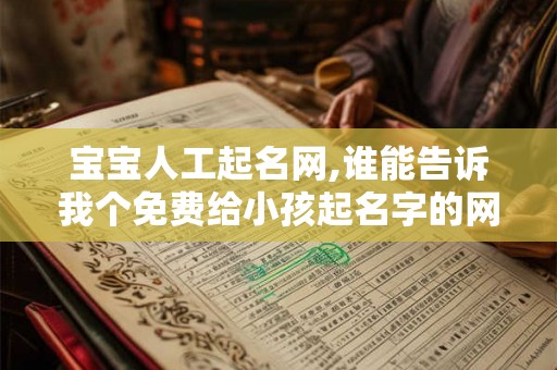 宝宝人工起名网,谁能告诉我个免费给小孩起名字的网站啊