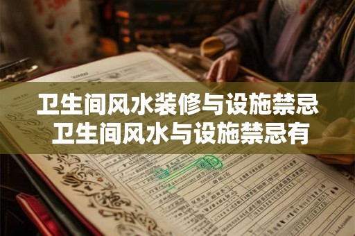 卫生间风水装修与设施禁忌 卫生间风水与设施禁忌有哪些要注意的