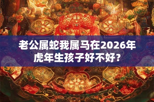 老公属蛇我属马在2026年虎年生孩子好不好？