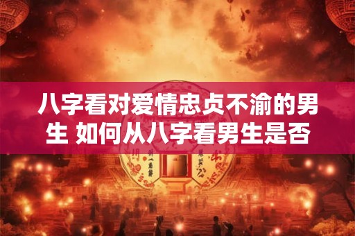 八字看对爱情忠贞不渝的男生 如何从八字看男生是否忠贞不渝
