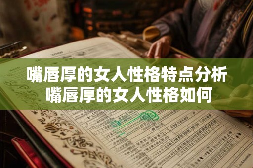 嘴唇厚的女人性格特点分析 嘴唇厚的女人性格如何