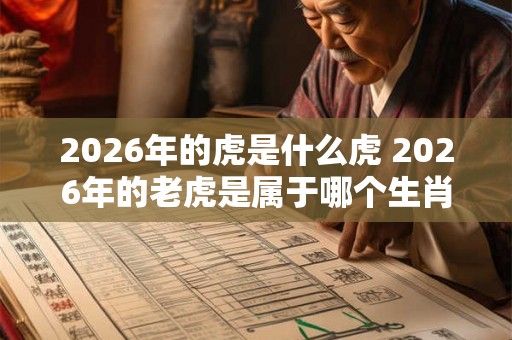 2026年的虎是什么虎 2026年的老虎是属于哪个生肖