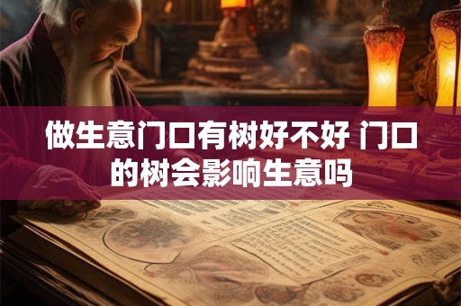 做生意门口有树好不好 门口的树会影响生意吗 做生意门口有树好不好 门口的树会影响生意吗