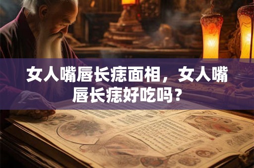 女人嘴唇长痣面相，女人嘴唇长痣好吃吗？