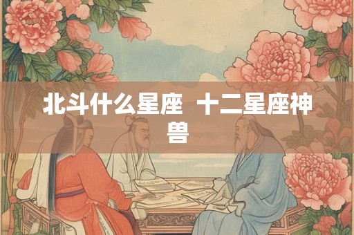 北斗什么星座  十二星座神兽