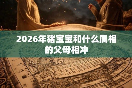 2026年猪宝宝和什么属相的父母相冲
