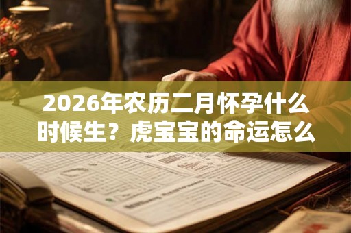 2026年农历二月怀孕什么时候生？虎宝宝的命运怎么样？