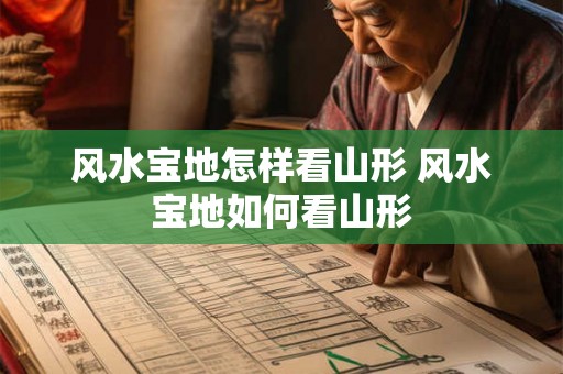 风水宝地怎样看山形 风水宝地如何看山形