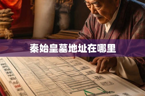 秦始皇墓地址在哪里