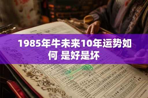 1985年牛未来10年运势如何 是好是坏