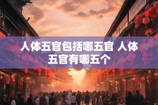 人体五官包括哪五官 人体五官有哪五个