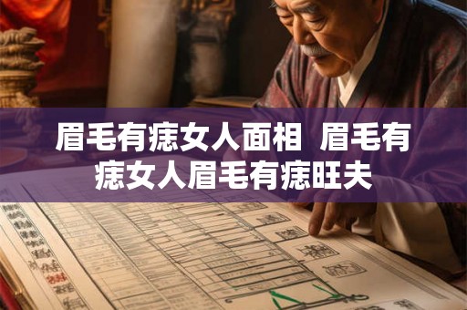 眉毛有痣女人面相 眉毛有痣女人眉毛有痣旺夫 眉毛有痣女人面相 眉毛有痣女人眉毛有痣旺夫
