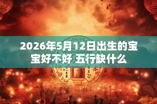 2026年5月12日出生的宝宝好不好 五行缺什么