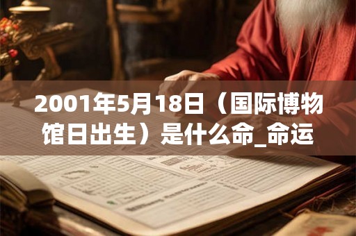 2001年5月18日（国际博物馆日出生）是什么命_命运如何