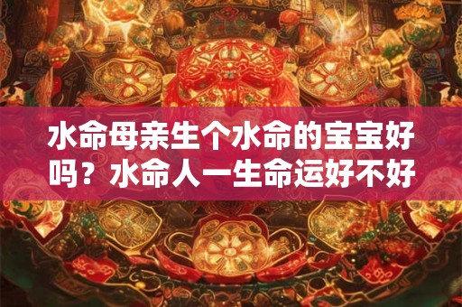 水命母亲生个水命的宝宝好吗？水命人一生命运好不好？