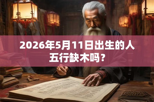 2026年5月11日出生的人五行缺木吗？