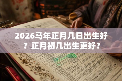 2026马年正月几日出生好?正月初几出生更好? 2026马年正月几日出生好?正月初几出生更好?