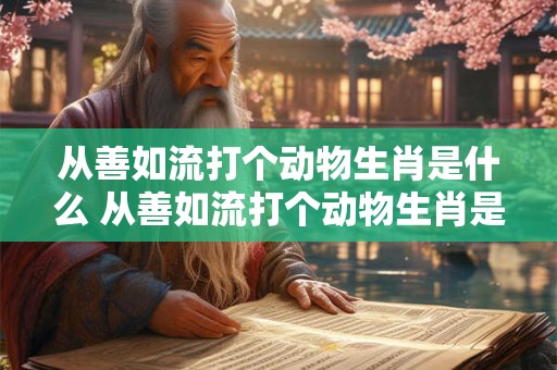 从善如流打个动物生肖是什么 从善如流打个动物生肖是什么 从善如流打个动物生肖是什么 从善如流打个动物生肖是什么