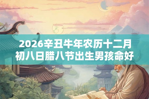 2026辛丑牛年农历十二月初八日腊八节出生男孩命好吗? 2026辛丑牛年农历十二月初八日腊八节出生男孩命好吗?