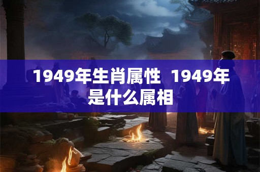 1949年生肖属性  1949年是什么属相
